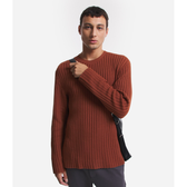 Imagem da oferta Suéter Slim em Tricô com Textura Canelada
