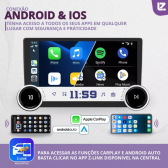 Imagem da oferta Multimédia Mp10 Android 13 Tela 2k Incell 10 Carplay A-auto