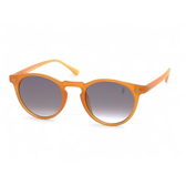 Imagem da oferta Óculos de Sol Unissex Redondo Polo London Club Lente proteção 100% UV + Case e flanela OM50134 laranja.