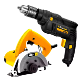 Imagem da oferta Kit De Ferramentas Serra Marmore + Furadeira