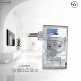 Imagem da oferta Protetor Contra Surtos Elétricos (DPS) CLAMPER 127220V 10 Amperes 3 Pinos para PC PS5 Xbox Smartphone Monitor