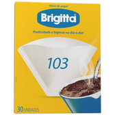 Imagem da oferta Brigitta Filtro de Papel 103 - 30 Unidades