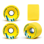 Imagem da oferta Rodas Orangatang Stimulus 70mm 86a Amarela - Longboard Skate