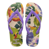 Imagem da oferta Chinelo Havaianas Farm Pássaros Pintados - Feminino
