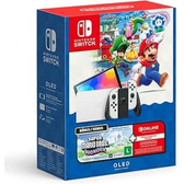 Imagem da oferta Bundle Nintendo Switch OLED + Super Mario Bros Wonder + 3 Meses de Assinatura Nintendo Switch Online