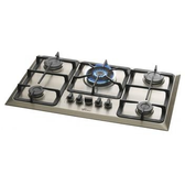 Imagem da oferta Cooktop Fischer 5Q Tc Gas Mesa Inox Bivolt - Cooktop 5 Bocas