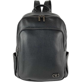 Imagem da oferta SANTINO Bolsa Mochila Jasmim Couro Sintético Santino Preta SAB406U01