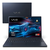 Imagem da oferta Notebook Vaio fe16 amd ryzen 5-5625u linux 12gb 512gb ssd tela 16" ips wuxga antirreflexo cinza grafite vjfe69f11x-b1211