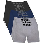 Imagem da oferta Kit com 10 Cuecas Zorba Boxer Algodão Sem Costura 781