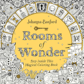 Imagem da oferta Livro de Colorir Rooms of Wonder: Step Inside This Magical Coloring Book - Johanna Basford
