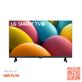 Imagem da oferta Confira Smart Tv LG 32 Led Hd 32lr600b Thinq Ai Wifi Bluetooth.