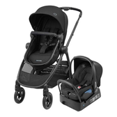 Imagem da oferta Carrinho de Bebê com Bebê Conforto Travel System Anna³ Trio Maxi-Cosi Essential Black