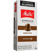 Imagem da oferta 2 Pacotes Capsulas de Café Melitta Marcato Intensidade 10 - Compativel Nespresso