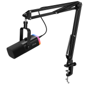 Imagem da oferta Microfone Dinâmico Gamer Fifine AM8 Ampligame + Braço Articulado