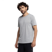 Imagem da oferta Camiseta Masculina Oxer Manga Curta Média Compressão Flat Mescla