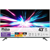 Imagem da oferta Smart TV Philco 43 Roku Led Dolby Áudio Space Gray PTV43VA4REGB Bivolt