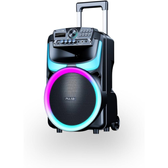 Imagem da oferta Caixa de Som Amplificada Pulse Burst 400W Cores RGB Bluetooth Entrada Auxiliar (AUX) USB Cartão de Memória P10 e Rádi