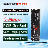 Imagem da oferta SSD Kootion X15 Lite 256GB PCIe M.2 2280 NVMe Read 2100Mbps Write 1600Mbps