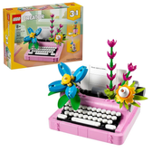 Imagem da oferta Kit de Construção Lego Creator Máquina de Escrever com Flores - 31169