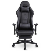 Imagem da oferta Cadeira Gamer XT Racer Speed Series Até 120kg Com Almofadas e Apoio de Pés Reclinável Descanso de Braço 2D Preto - X
