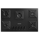 Imagem da oferta Cooktop 5 Bocas a Gás Brastemp com Grades de Ferro Aramado e Chama Simmer