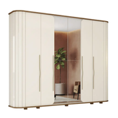Imagem da oferta Guarda-Roupa Casal Henn 6 Portas Bater 6 Gavetas Premium Henn Roupeiro