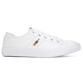 Imagem da oferta Tênis Coca Cola Branco Couro Confortável Casual - Feminino