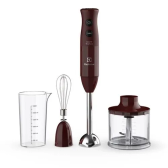 Imagem da oferta Mixer 3 em 1 Electrolux Vermelho Escuro 600W Haste em Inox e Tecnologia TruFlow (EIB21) - 127V