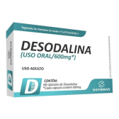 Imagem da oferta Desodalina 600mg suplemento 60 cápsulas