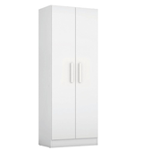 Imagem da oferta Guarda Roupas Multiuso Solteiro Organizador 4 Prateleiras Belém Notável Branco
