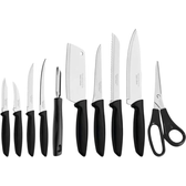 Imagem da oferta Tramontina JOGO FACAS INOX 10PC PLENUS PRE Preto
