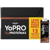 Imagem da oferta Pack Bebida Láctea YoPRO UHT com 15g de Proteínas