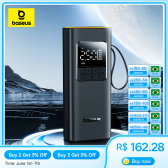 Imagem da oferta Compressor de AR Portátil Baseus Display Digital LCD 5V 50W