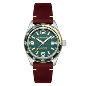 Imagem da oferta Relógio Spinnaker Masculino Automático Fleuss de 43mm Pulseira de Couro Genuíno SP-5055
