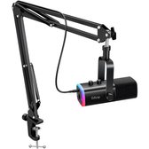 Imagem da oferta FIFINE conjunto de microfone para jogos XLR/USB mic dinâmico para PC para podcasting kit de microfone RGB para computad