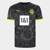 Imagem da oferta Camisa Borussia Dortmund Away 23/24 s/nº Torcedor Puma Masculina