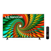 Imagem da oferta Smart LG 4K NanoCell 55" 55NANO77SRA Bluetooth ThinQ AI Alexa Google Assistente Airplay e Wi-Fi