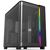 Imagem da oferta Gabinete Gamer Montech King 95 ARGB Mid Tower Vidro Temperado ATX Black Sem Fonte Sem Fan