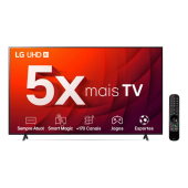 Imagem da oferta Smart TV 65" 4K LG UHD ThinQ AI 65UR8750PSA HDR Bluetooth Alexa Airplay2 3 HDMI Preto