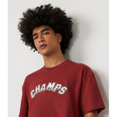 Imagem da oferta Camiseta Relaxed em Algodão com Bordado de Lettering