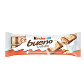 Imagem da oferta 4 Unidades Kinder Bueno White (LEVE 4 PAGUE 2) - 39g
