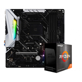 Imagem da oferta Kit Upgrade AMD Ryzen 7 5700XD3 Placa Mãe SuperFrame B450M Gaming