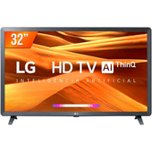 Imagem da oferta Smart TV LED 32" HD LG 32LM621CBSB.A - IA LG ThinQ Wifi