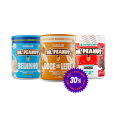 Imagem da oferta Combo do Fogaça - Beijinho 600g + Doce de Leite 600g + ganhe Chococo 600g - Dr Peanut