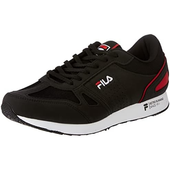 Imagem da oferta Tênis Fila Classic Runner SL Masculino Preto/Branco/Vermelho 39