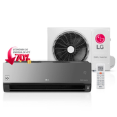 Imagem da oferta Ar Condicionado Split Dual Inverter LG Art Cool 12000 BTUs Quente e Frio - S4-W12JARPA