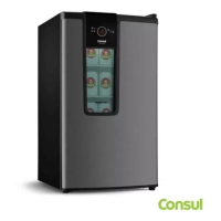 Imagem da oferta Cervejeira Vertical Consul 82 Litros Frost Free Czd12at Cor Titânio 110v