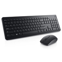 Imagem da oferta Teclado e Mouse Sem Fio Dell KM3322W USB ABNT2 Preto - 580-BBBB