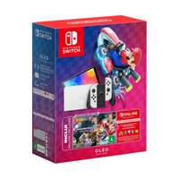 Imagem da oferta Console Nintendo Switch OLED Branco Com Mario Kart 8