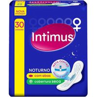 Imagem da oferta Absorvente Intimus Noturno Seca C/Abas - 30 UN